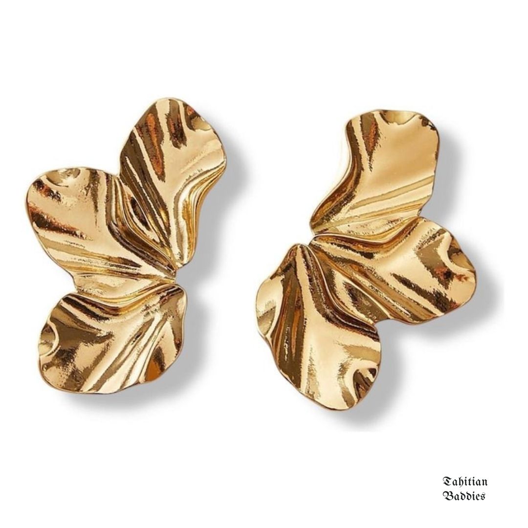 Golden Bloom Earrings