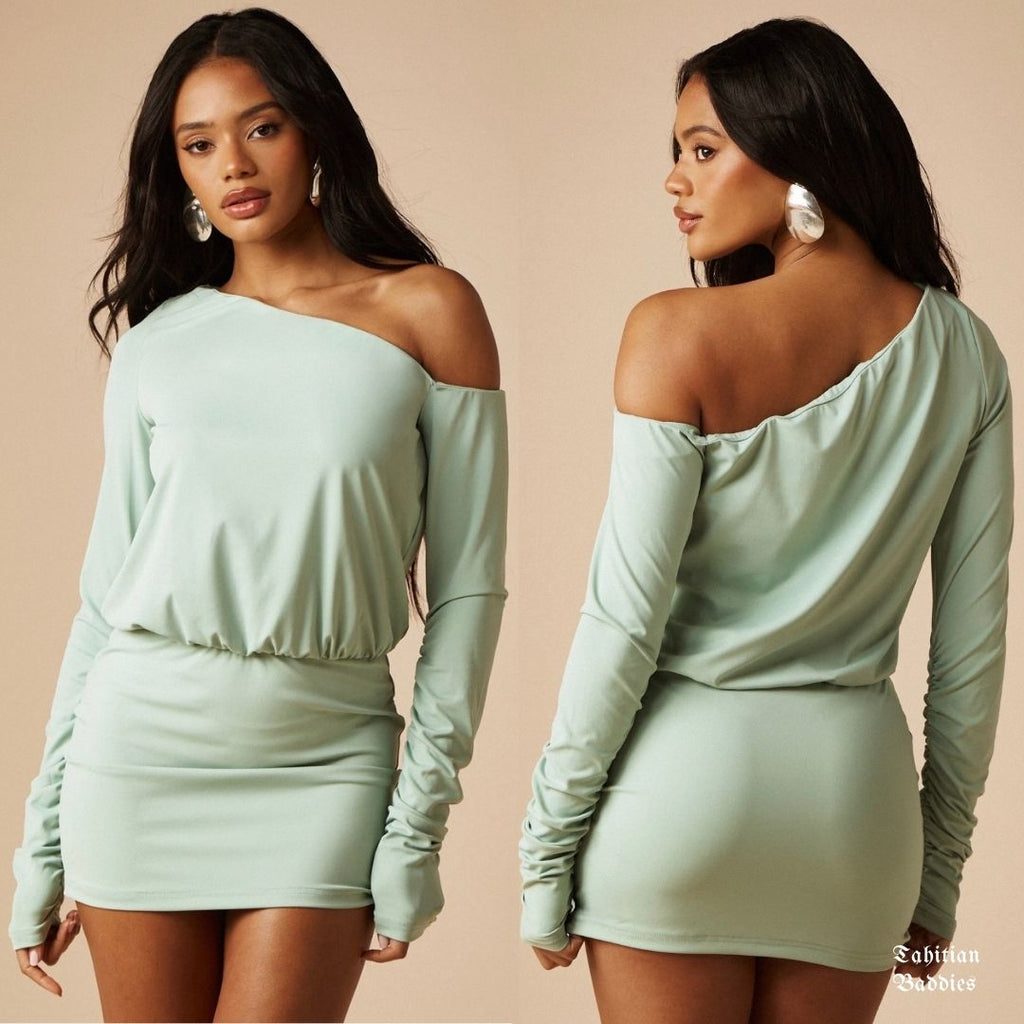 Mint Mini Dress