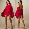 Red Backless Dress