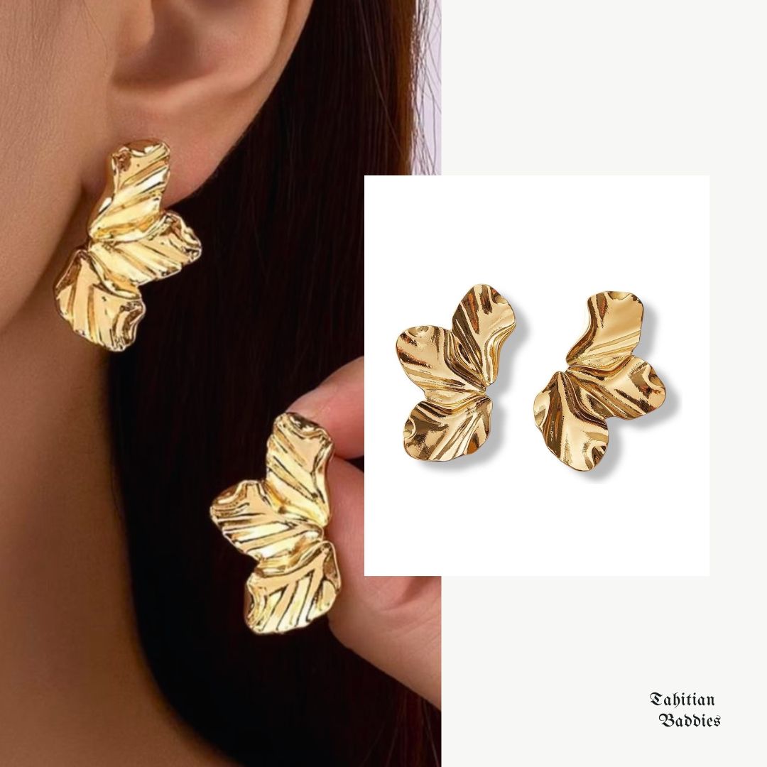 Golden Bloom Earrings