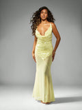 Yellow Mermaid Dress