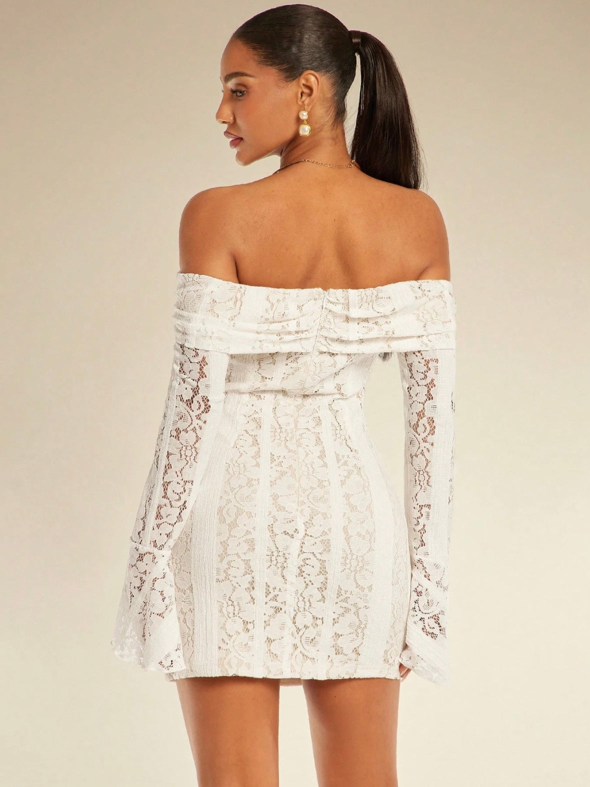 White Lace Dress