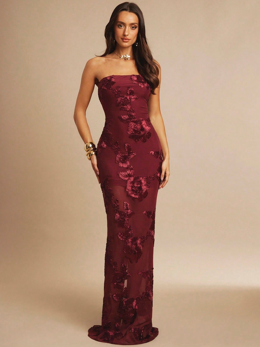 Red Bustier Dress