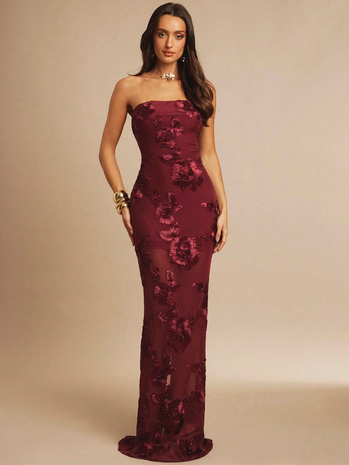 Red Bustier Dress