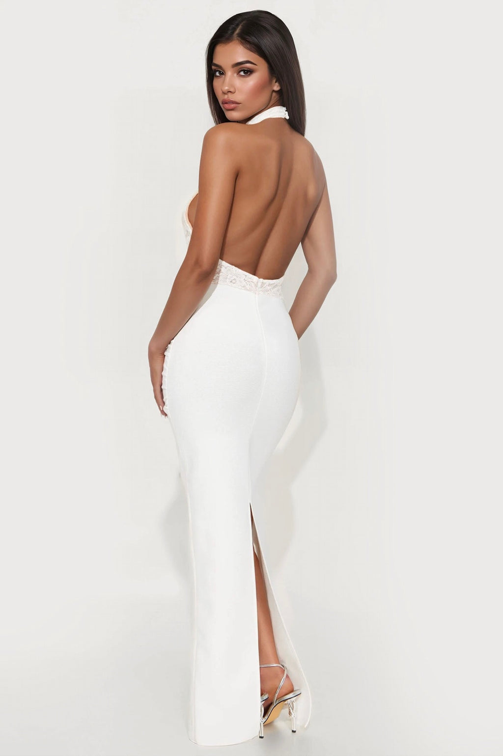 White Feminine Dress