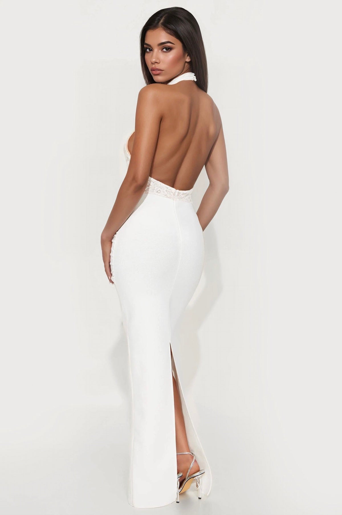 White Feminine Dress