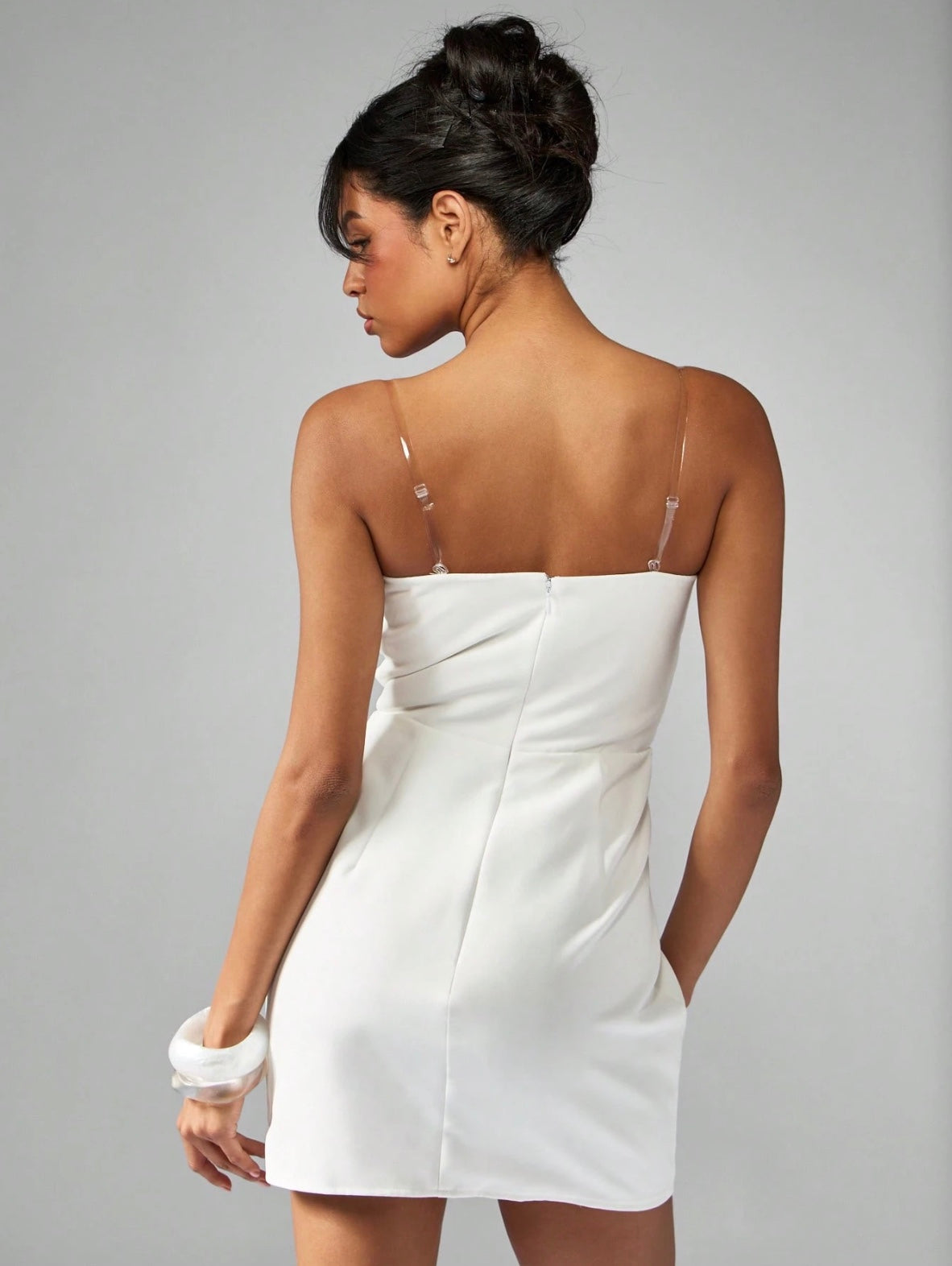 White Sparkling Roses